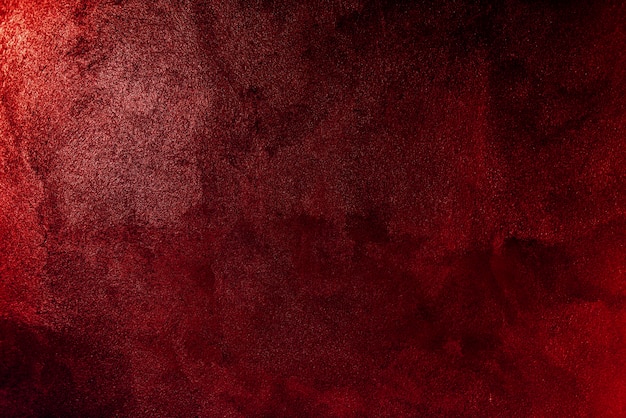 Red Paint Wall Background Texture