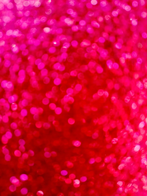 Red and pink bokeh glitter