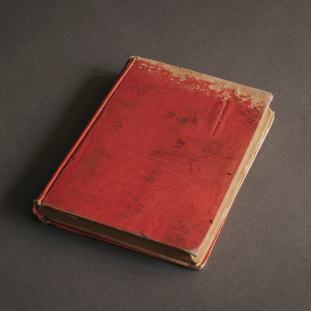 Red vintage book