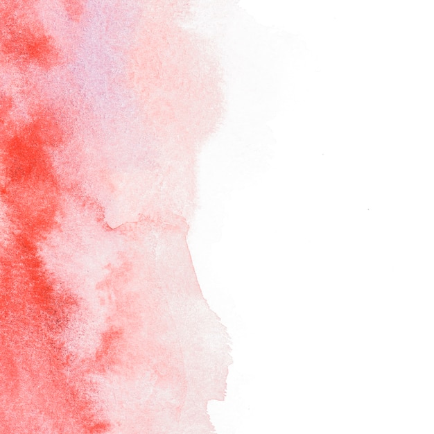 Red watercolor texture abstract backdrop