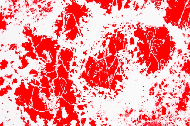 Red and white abstract texture