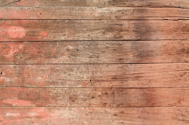 Red wooden board