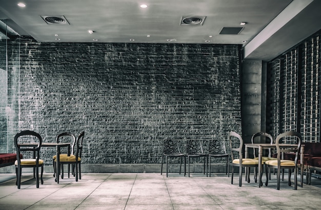 Restaurant with chairs