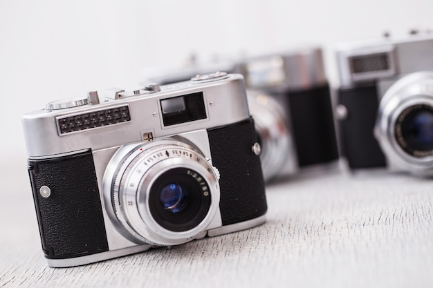 Free Photo retro cameras