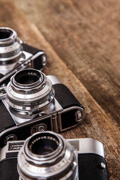 Free photo retro cameras