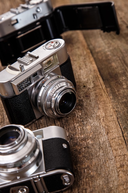 Free photo retro cameras