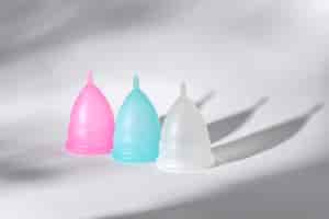 Free photo reusable menstrual cup product