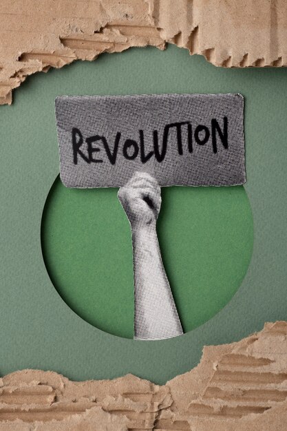 Revolution still life design