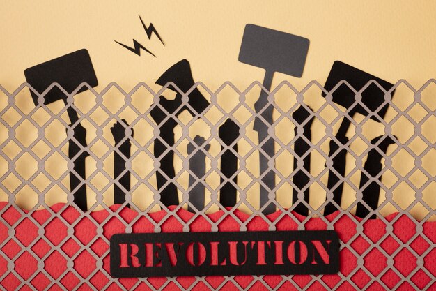 Revolution still life design