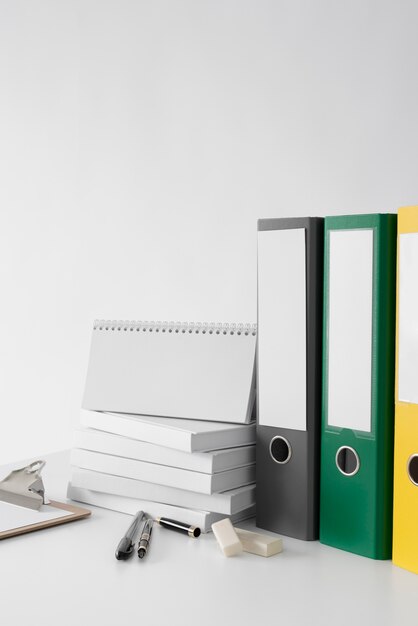 Ring binder used for stored documents