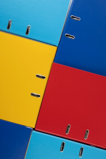 Ring binder used for stored documents