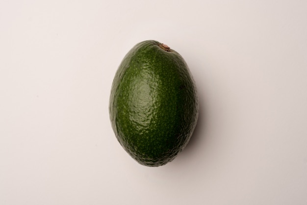 Free Photo ripe avocado isolated over white