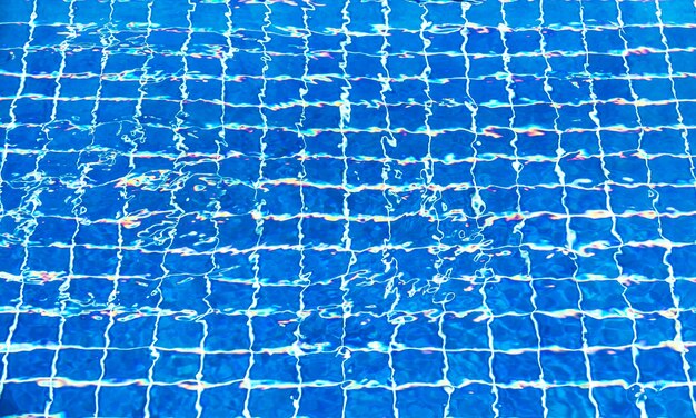 ripped water in swimming pool