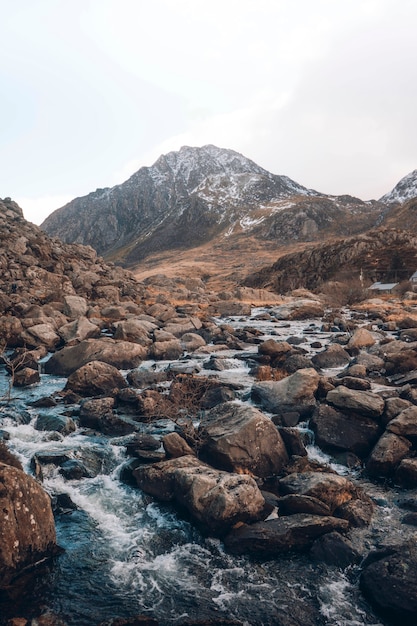 River and rocks in the Highlands of Scotland