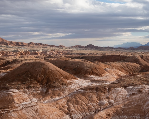 Free photo rock formations in goblin state park near hanksville, utah, usa