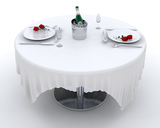 Romantic table