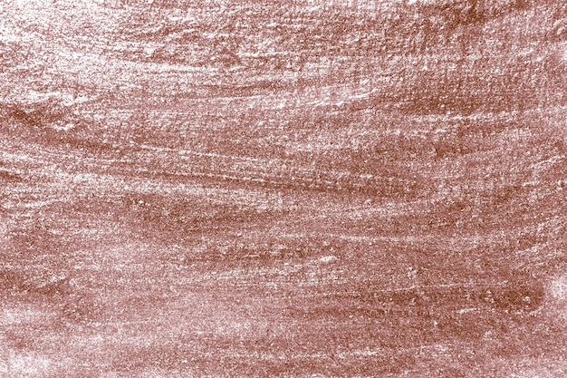 Free photo roughly pink gold painted concrete wall surface