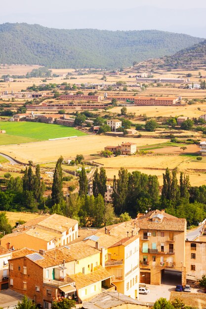 Rural view in  outskirts of Cardona