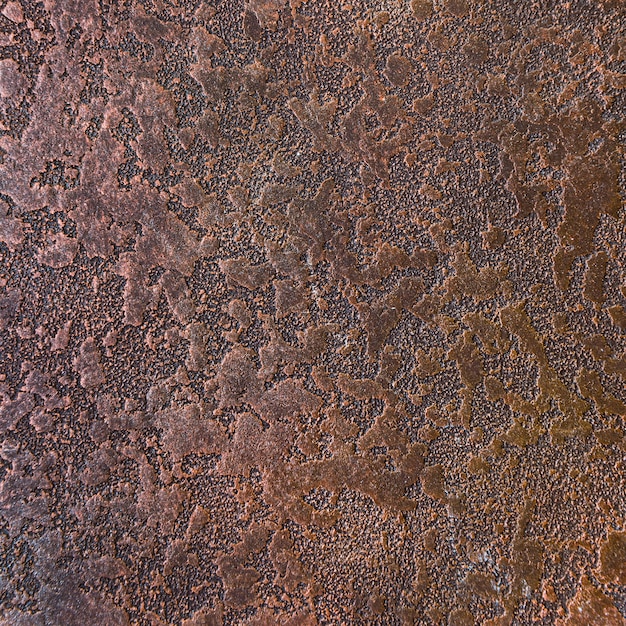 Free photo rust on metal with rough appearance