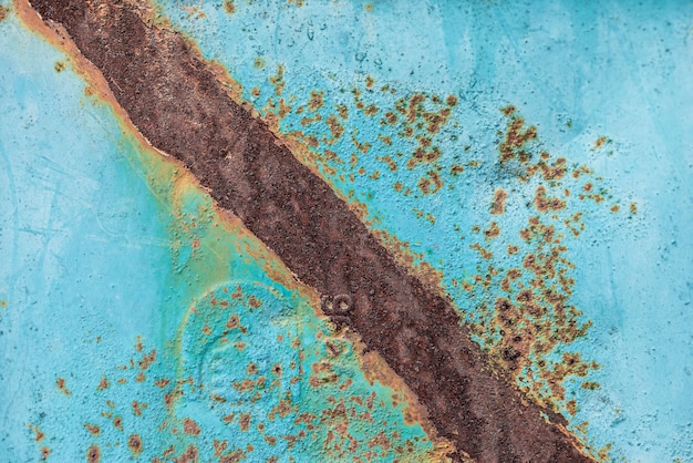 Free Photo rusty metal with paint