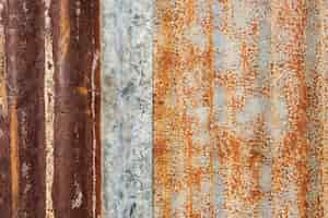 Free photo rusty sheet of metal background