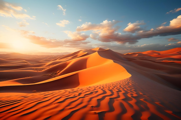 Free photo sahara desert scenery wallpaper