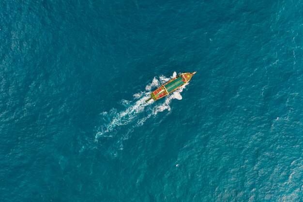 Sailboat in the medeteranian sea