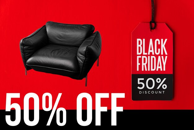 Sale with special discount on couch