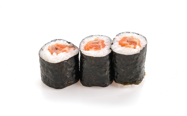 Free photo salmon ebi roll