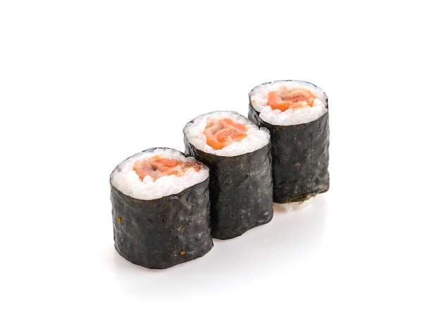 salmon ebi roll