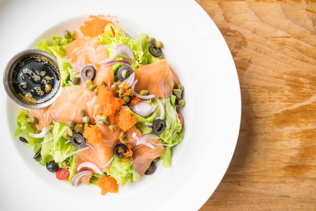 Salmon salad