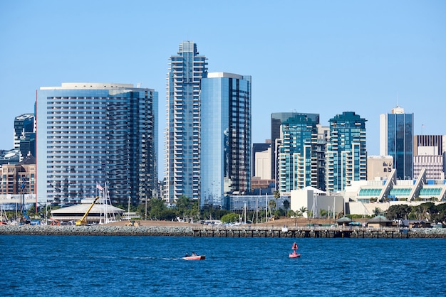 San Diego downtown skyline buildings