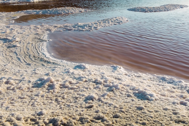 Sandy coast, shoreline