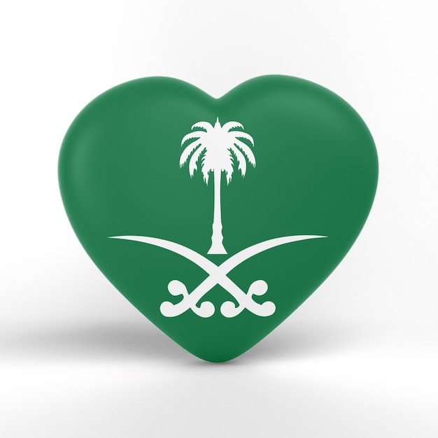 Free Photo saudi arabia heart