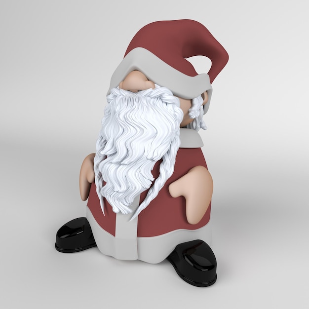 Free photo scandinavian christmas gonk