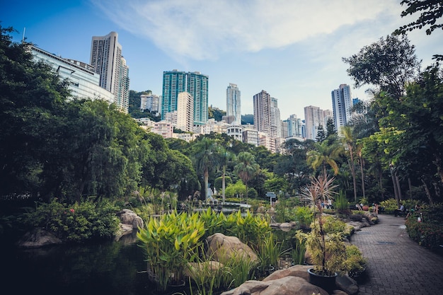 Free photo scenic shot of the sik sik yuen wong tai sin temple in hong kong