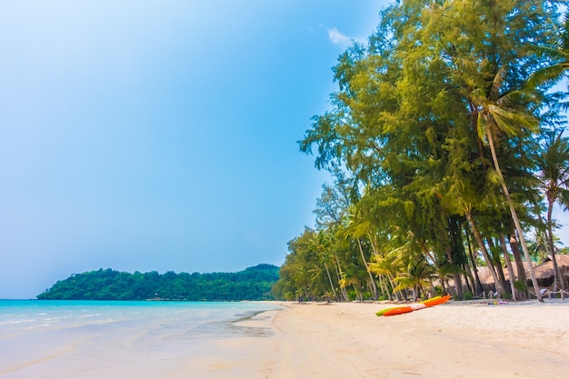 Sea and beach