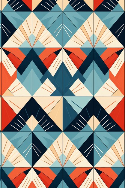 Seamless abstract pattern design