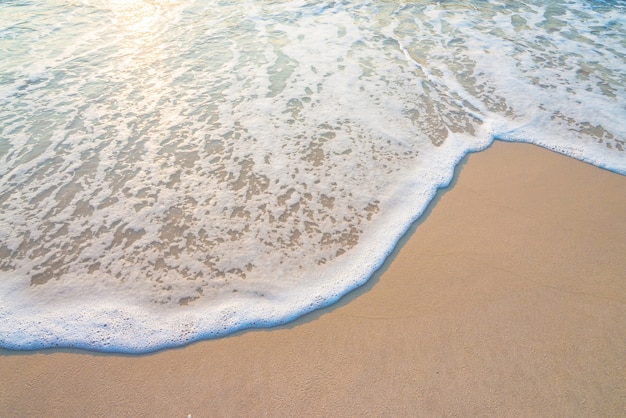 Seashore with quiet sea