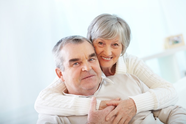 Senior couple enjoying their retirement