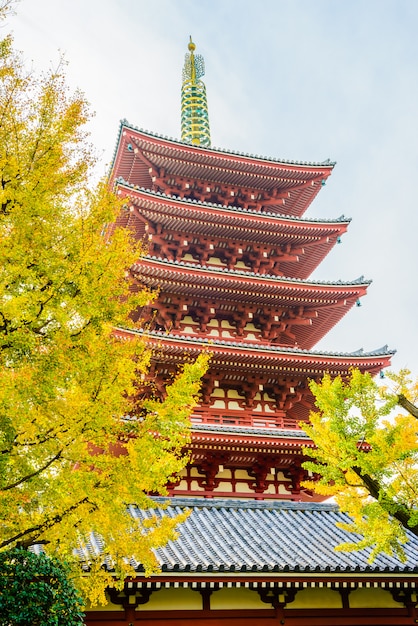 Free photo sensoji temple