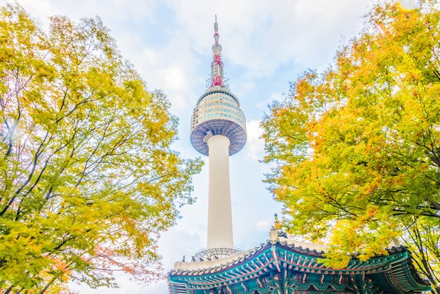 Seoul tower in seoul city