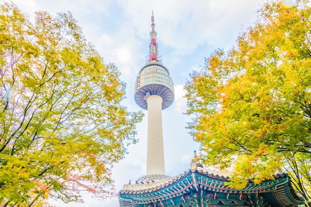 Seoul tower in seoul city