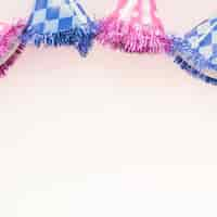 Free photo set of party hats