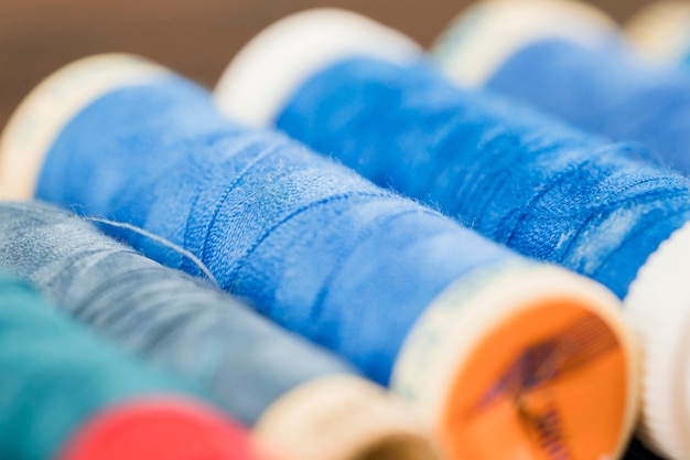 Free Photo sewing thread reels