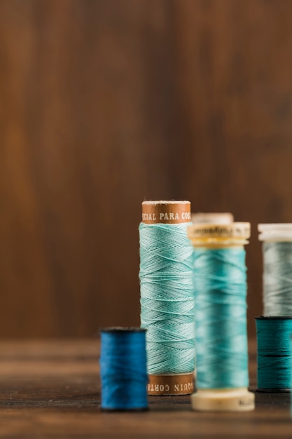 Free photo sewing thread reels