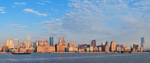 Shanghai morning panorama