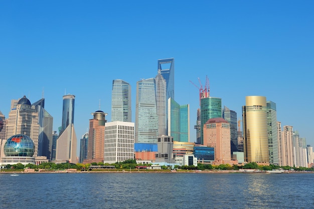 Shanghai skyline