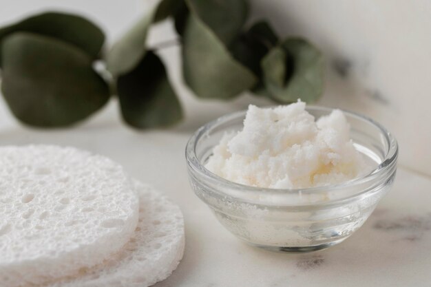 Shea butter treatment arrangement