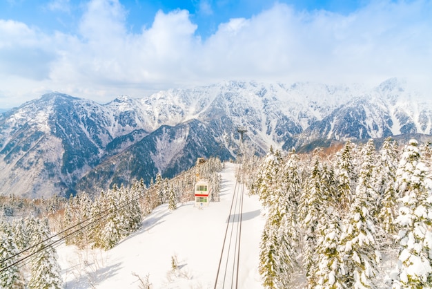 Shinhotaka Ropeway Takayama Gifu, Japan.